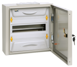 IEK Корпус металлический ЩРн-12з-1 74 IP54 UNIVERSAL арт. MKM11-N-12-54-Z-U