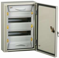IEK Корпус металлический ЩРн-24з-1 74 У2 IP54 PRO арт. MKM16-N-24-54-ZU