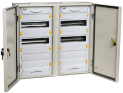 IEK Корпус металлический ЩРн-2х36з-1 74 IP54 UNIVERSAL арт. MKM11-N-2X36-54-Z-U