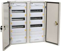 IEK Корпус металлический ЩРн-2х48з-1 74 IP54 UNIVERSAL арт. MKM11-N-2X48-54-Z-U