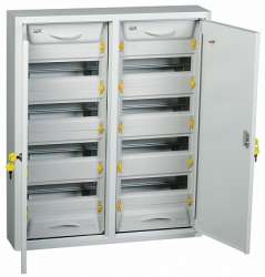 IEK Корпус металлический ЩРн-2x48з-0 36 УХЛ3 IP31 PRO арт. MKM15-N-2X48-31-ZU