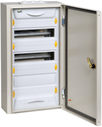 IEK Корпус металлический ЩРн-36з-1 74 IP54 UNIVERSAL арт. MKM11-N-36-54-Z-U