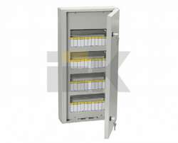 IEK Корпус металлический ЩРн-48з-0 74 У2 IP54 арт. MKM11-N-48-54-Z