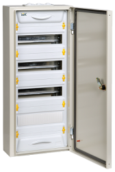 IEK Корпус металлический ЩРн-48з-1 74 IP54 UNIVERSAL арт. MKM11-N-48-54-Z-U