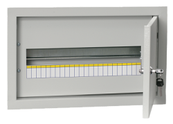 IEK Корпус металлический ЩРв-18з-1 38 УХЛ3 IP31 арт. MKM13-V-18-30-Z