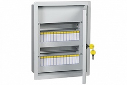 IEK Корпус металлический ЩРв-24з-3 36 УХЛ3 IP31 TREND арт. MKM14-V-24-30-T IEK Корпус металлический ЩРв-24з-3 36 УХЛ3 IP31 TREND арт. MKM14-V-24-30-T