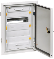IEK Корпус металлический ЩРв-24зк-1 36 IP31 UNIVERSAL арт. MKM12-V-24-31-ZK-U