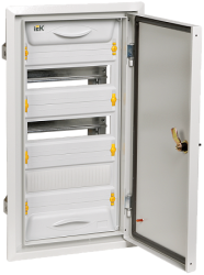 IEK Корпус металлический ЩРв-36з-1 36 IP31 UNIVERSAL арт. MKM12-V-36-31-Z-U