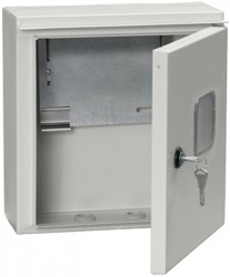 IEK Корпус металлический ЩУ 1/1-0 74 У1 IP54 арт. MKM51-N-01-54