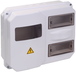 IEK Корпус пластиковый ЩУРн-П 1/12 IP55 арт. MSP112-1-55