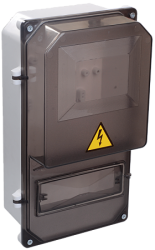 IEK Корпус пластиковый ЩУРн-П 3/8 И IP55 арт. MSP308I-3-55