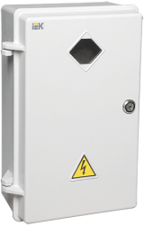 IEK Корпус полиэстерный учетный ЩУ 1/1 УХЛ1 IP54 арт. MKP50-N-01-54