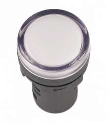 IEK Лампа AD22DS(LED)матрица d22мм белый 230В арт. BLS10-ADDS-230-K01