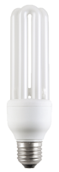 IEK Лампа энергосберегающая КЭЛ-3U Е27 15Вт 4000К Т3 арт. LLE10-27-015-4000-T3