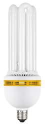 IEK Лампа энергосберегающая КЭЛ-4U Е27 65Вт 6500К арт. LLE10-27-065-6500