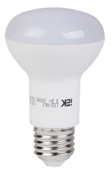 IEK Лампа светодиодная R63 рефлектор 8 Вт 600 Лм 230 В 3000 К E27 арт. LL-R63-8-230-27-E27