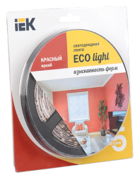 IEK Лента LED 5м блистер LSR-3528R60-4.8-IP20-12V -eco арт. LSR1-6-060-20-1-05