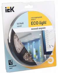 IEK Лента LED 5м блистер LSR-3528W60-4.8-IP20-12V -eco арт. LSR1-2-060-20-1-05
