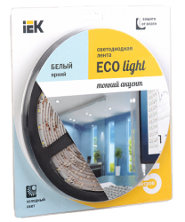IEK Лента LED 5м блистер LSR-3528W60-4.8-IP65-12V -eco арт. LSR1-2-060-65-1-05
