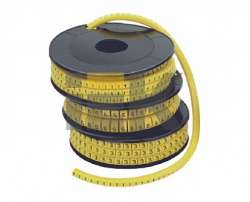 IEK Маркер МК1- 2,5мм символ 1 1000шт/упак арт. UMK10-1