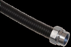 IEK Металлорукав Р3-ЦПнг-15 (50 м) с протяжкой черный арт. CMP10-15-050