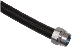 IEK Металлорукав Р3-ЦПнг-50 (20 м) с протяжкой черный арт. CMP10-50-020