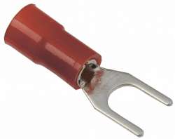 IEK Наконечник НВИ-н 1,25-4 вилка 0,5-1,5мм (100 шт) арт. UNL11-D15-4-4