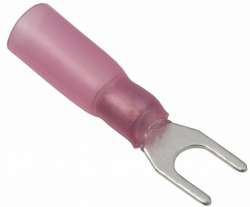 IEK Наконечник НВИ-т 1,25-4 вилка 0,5-1,5мм (100 шт) арт. UNL12-D15-4-4