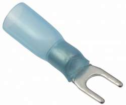 IEK Наконечник НВИ-т 2-4 вилка 1,5-2,5мм (100 шт) арт. UNL12-D25-4-4