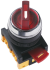 IEK Переключатель АNС-22-2 на 2 фикс.полож.красный неон/240В I-O 1з+1р арт. BSW10-ANC-2-K04