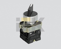IEK Переключатель LAY5-BJ33 3 положения I-0-II длин ручка арт. BSW70-BJ-3-K02