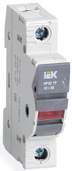 IEK Предохранитель-разъединитель с индикацией ПР32 1P 10х38 32А арт. CFH01-32S
