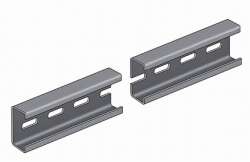 IEK Профиль перфорированный C-образный  2500х40х20мм арт. CLP1C-020-030