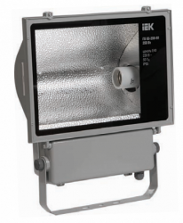 IEK Прожектор ГО03-250-01 250Вт E40 серый симметричный IP65 арт. LPHO03-250-01-K03