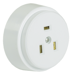 IEK РПпл10-01-Ст Розетка разборная для плиты с з/к о/у 32А белая арт. ERP10-32-01-K01