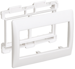 IEK Рамка и суппорт для К.К. Праймер на 4 модуля, 60 мм арт. CKK-40D-RSU4-060-K01