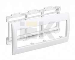 IEK Рамка и суппорт для К.К. Праймер на 6 модулей, 75мм арт. CKK-40D-RSU6-075-K01