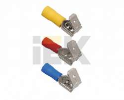 IEK Разъем РпИо 1,5-7,5-0,8 плоский изолированный ответвительный (100 шт) арт. URO-10-1-100