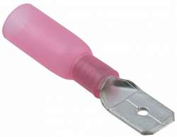 IEK Разъем РпИп-т 1,25-7-0,8 плоский  (100 шт) арт. URP12-D15-D17-4