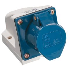IEK Розетка 123 стационарная 2Р+РЕ 32А 220В IP44 арт. PSR11-032-3