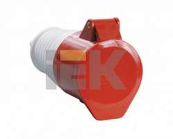 IEK Розетка 215 переносная 3Р+РЕ+N 16А 380В IP44 арт. PSR22-016-5