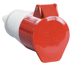 IEK Розетка 224 переносная 3Р+РЕ 32А 380В IP44 арт. PSR22-032-4
