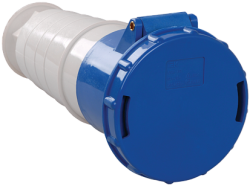 IEK Розетка 233 переносная 2Р+РЕ 63А 220В IP54 арт. PSR21-063-3