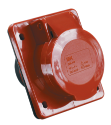 IEK Розетка 414 скрытая 3Р+Е 16А 380В IP44 арт. PSR42-016-4