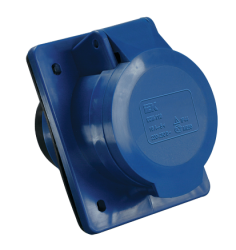 IEK Розетка 423 скрытая 2Р+Е 32А 220В IP44 арт. PSR41-032-3