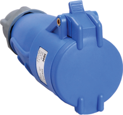 IEK Розетка переносная ССИ-213 16А-6ч/200-250В 2Р+РЕ IP44 MAGNUM арт. PSN21-016-3