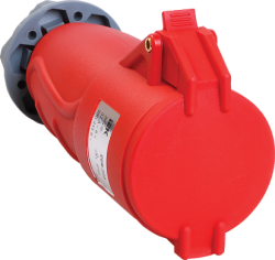 IEK Розетка переносная ССИ-223 32А-6ч/200-250В 2Р+РЕ IP44 MAGNUM арт. PSN21-032-3