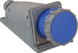 IEK Розетка стационарная ССИ-133 63А-6ч/200-250В 2Р+РЕ IP67 MAGNUM арт. PSN11-063-3