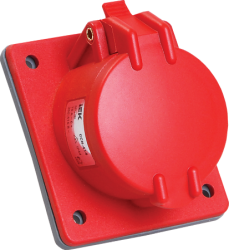 IEK Розетка встраиваемая ССИ-414 16А-6ч/380-415В 3Р+PЕ IP44 MAGNUM арт. PSN42-016-4