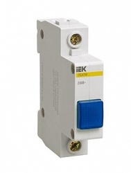 IEK Сигнальная лампа ЛС-47М (синяя) (матрица) арт. MLS20-230-K07